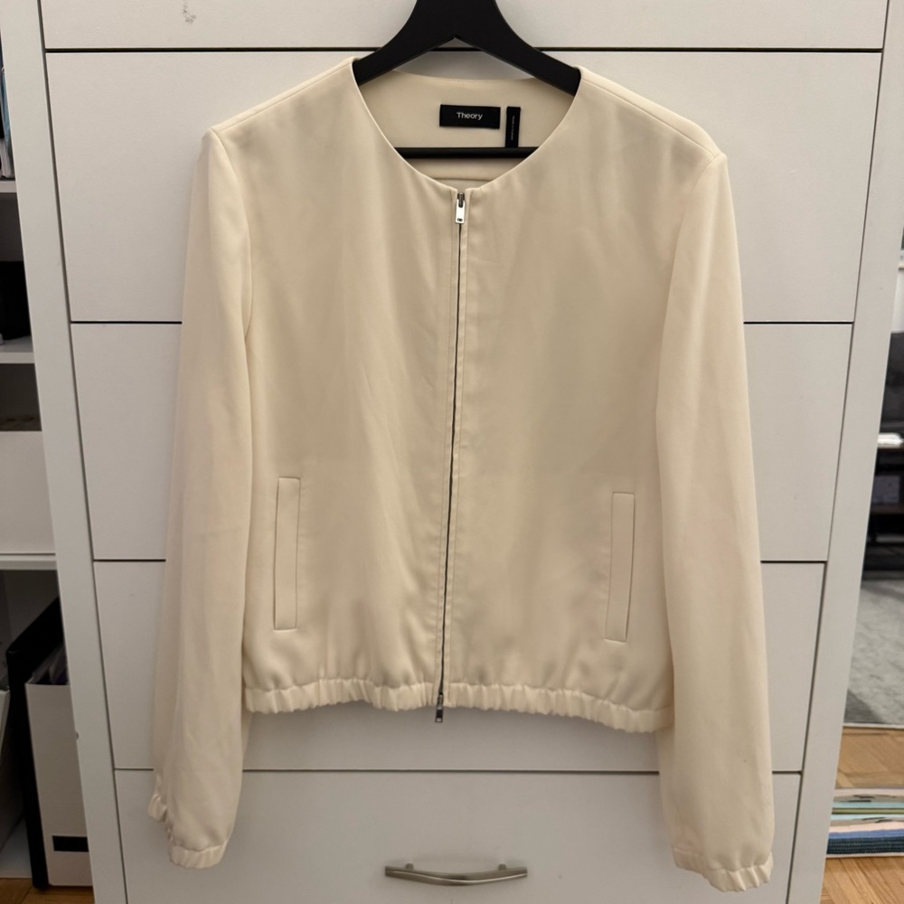 Theory Clean Zip Bomber Jacket - image 3